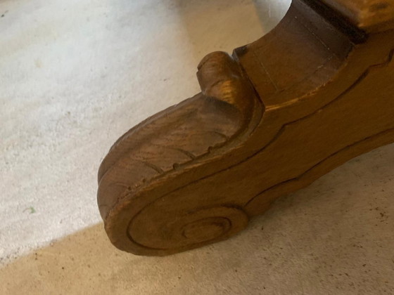 Image 1 of Solid oak coffee table