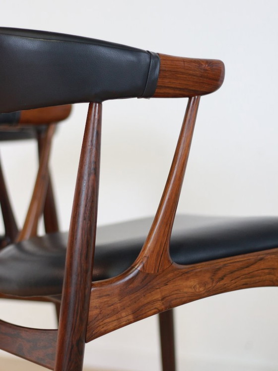 Image 1 of juego 'BA113' sillas de palisandro Johannes Andersen