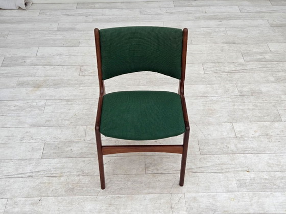 Image 1 of 1960er Jahre, Dänisches Design von Erik Buch, Set aus 4 Esszimmerstühlen Modell 89.