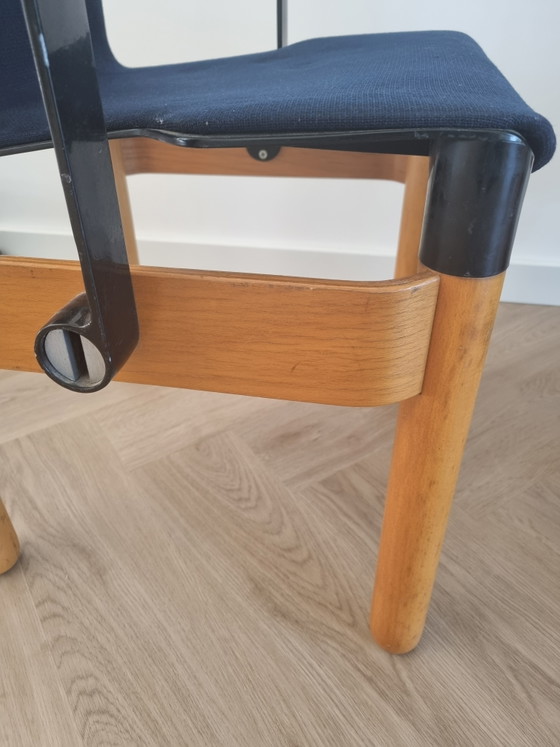 Image 1 of 2 vintage Thonet Flex design Gerd Lange chairs from the 70s/80s