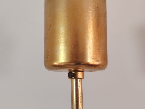 Image 1 of Lampe suspendue futuriste Spoutnik de l'ère spatiale, attribuée à Richard Essig