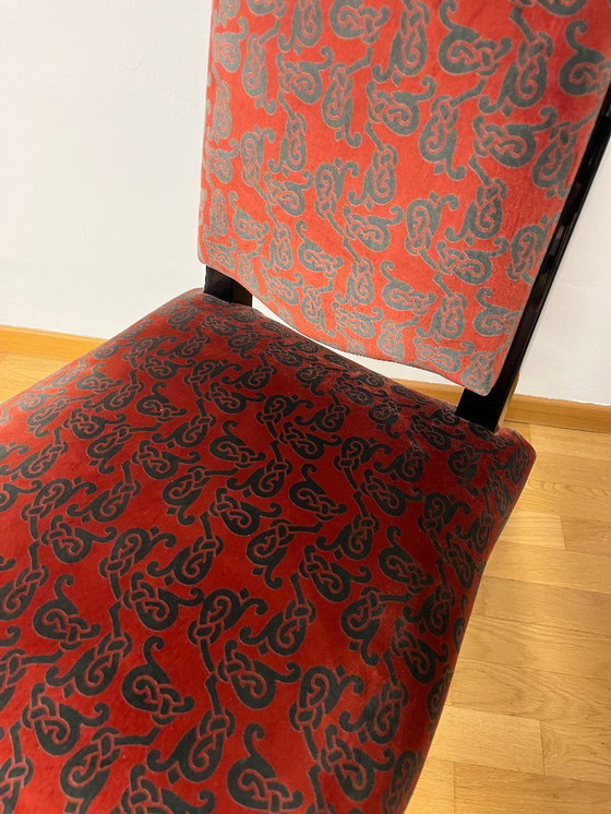 Image 1 of Art Deco stoelen, set van 8