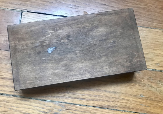 Image 1 of Carved wood box Bulgaria