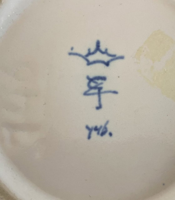 Image 1 of Zenith Gouda - brocca in terracotta bianco crema modello 746