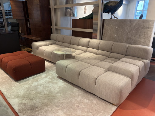 B&B Italia Tufty Time corner sofa 320cm in fabric cat. A Astro 207