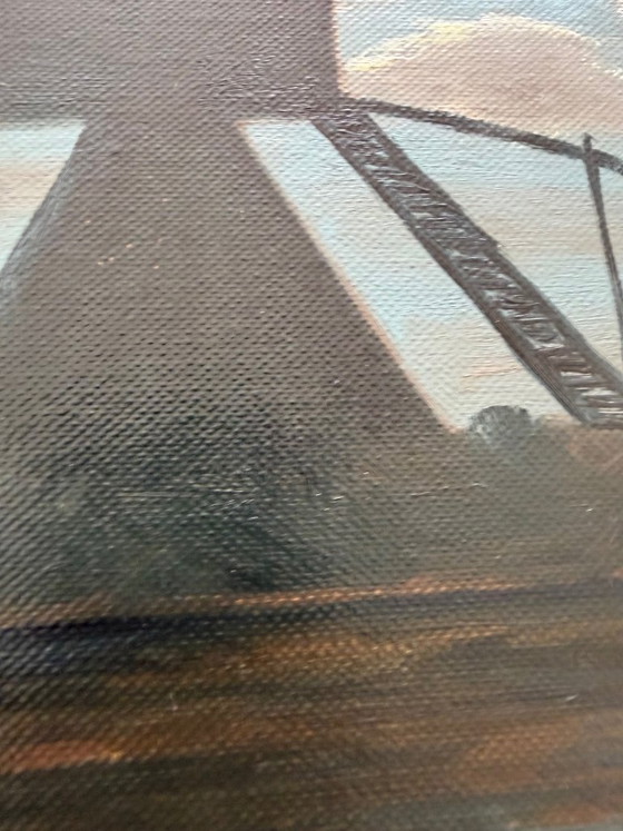 Image 1 of Dolman.A – Moonlit Night, Painting, Netherlands