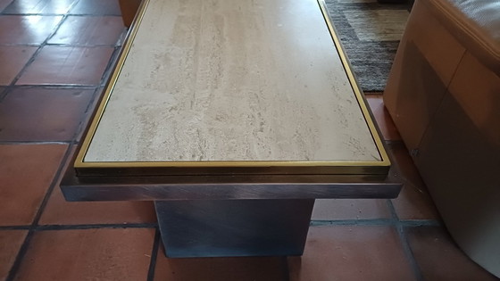 Image 1 of Table basse et d'appoint en travertin