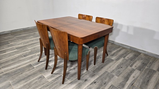 Dining Set by Jindrich Halabala