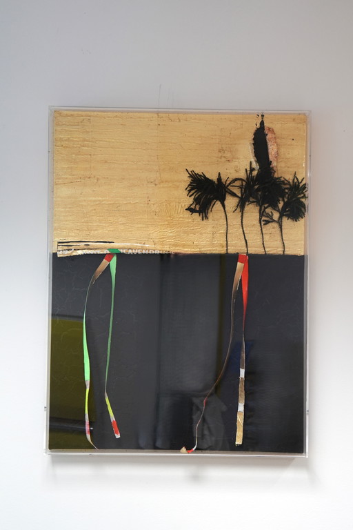 Captivating Mixed Media by Acclaimed Italian Artist Guido Coletti (1998-2000) - Framed in Plexiglass