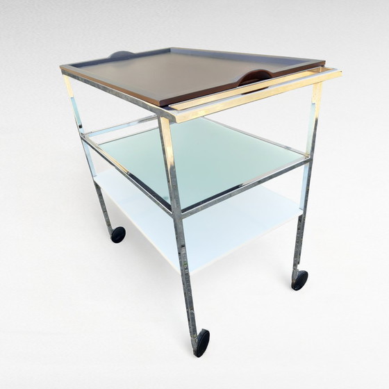 Image 1 of Carrello di servizio di design italiano, anni '80, H78B76D44