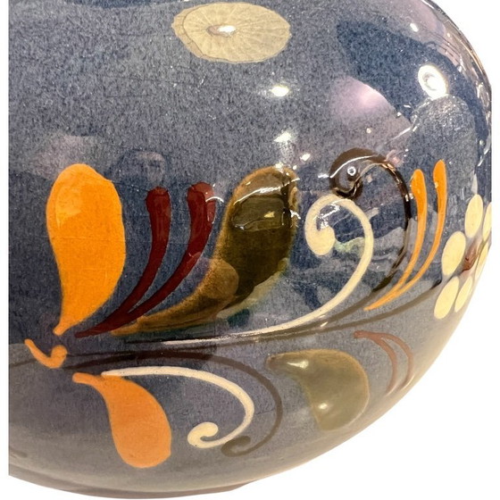 Image 1 of Blue jug, hand-potted and hand-painted by Töpferstudio Seelscheider