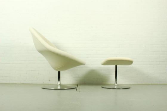 Image 1 of Iconic Pierre Paulin "Globe" Chair & Ottoman for Artifort