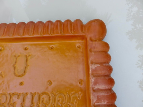 Image 1 of Rare resin tray "Petit Beurre Lu" biscuits, France, 1960