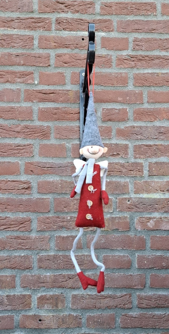 Muñeco elfo de Navidad decorativo hecho a mano.🎄 – Objetos decorativos, Algodón (photo 2 of 11)