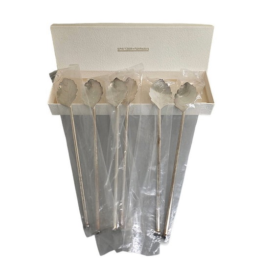 Image 1 of Cucchiaini da cocktail vintage della Spritzer Fuhrmann, anni '50/'60