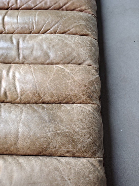 Poltrona Relax Vintage in Pelle – Chaise longue, Leather, Chrome (photo 14 of 15)