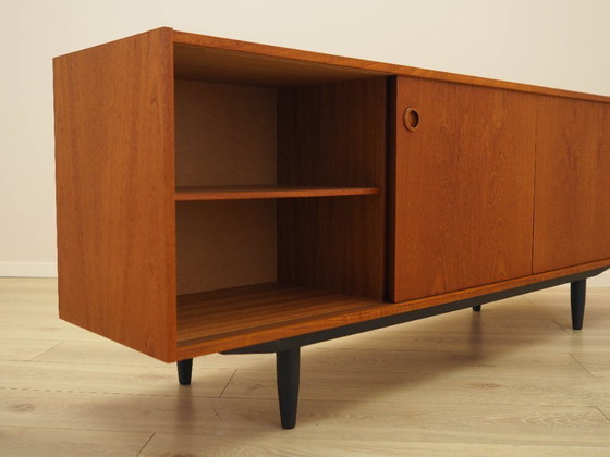 Image 1 of Buffet en teck, design danois, années 1970, fabriqué au Danemark