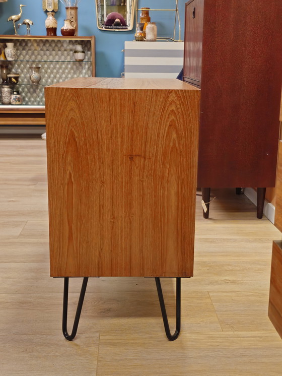 Image 1 of Vintage Chest of Drawers Small Drawer Cabinet Small Cabinet Hairpin Legs