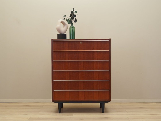 Image 1 of Cassettiera in teak, design danese, anni '70, prodotto in Danimarca