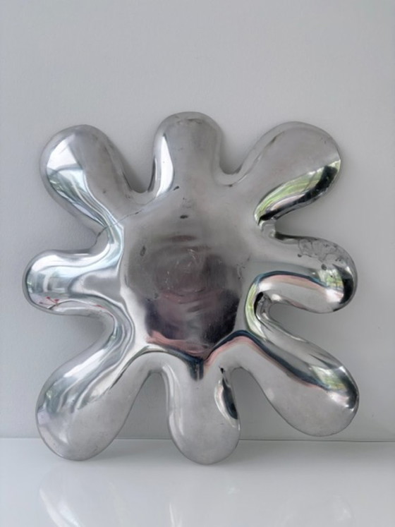 Ciotola Scultorea in Alluminio – Design Organico Space Age – Ciotole, Aluminium (photo 8 of 17)