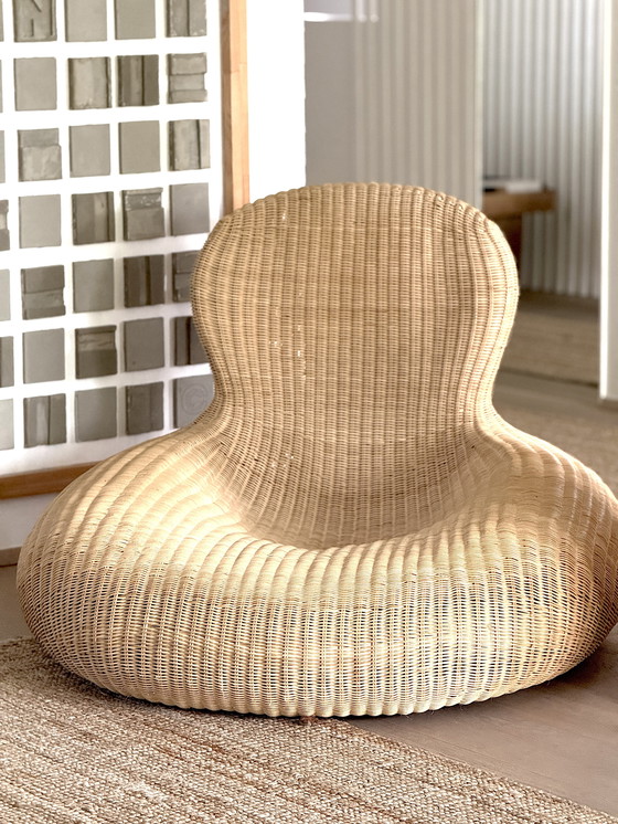 Image 1 of Vintage lounge chair. Storvik. Carl Öjerstam for Ikea. Wicker chair. Chaise longue. Wicker. Studio Design. 2001–2005