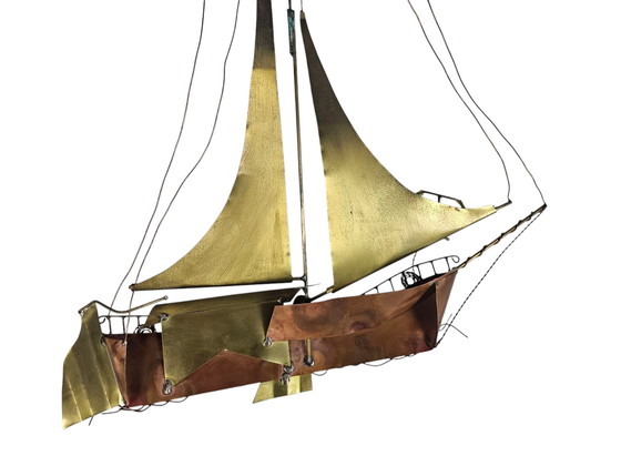 Image 1 of Design belga - Daniël Dhaeseleer - Scultura da parete di metà secolo anni '70 - Vintage