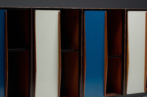 Image 1 of Armadi modernisti di Willy Van Der Meeren per Tubax, Belgio, anni '50