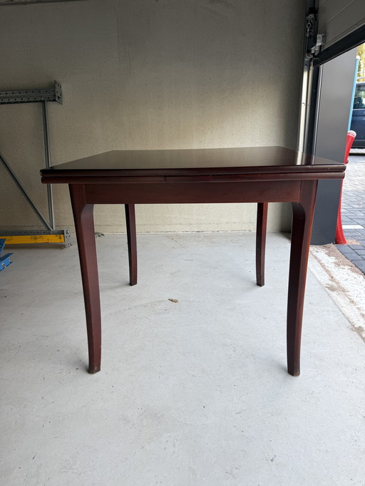 Lübke extendable square dining table - 1960