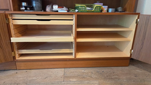 Scandinavian. Designer bookshelf by Poul Hundevad, teak, vintage