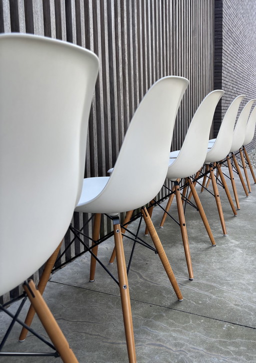 6x Sillas Vitra Eames DSW