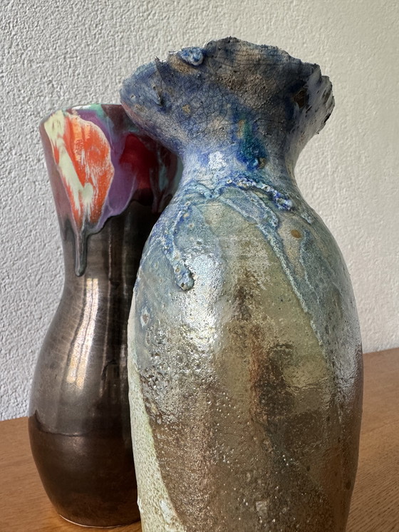 Image 1 of Vaso Raku vintage