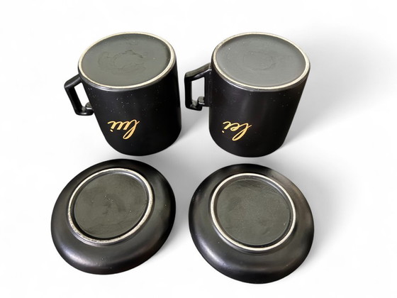 Image 1 of Ensemble en céramique pour elle et lui des années 1950/1960