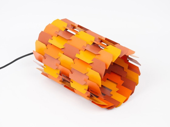 Image 1 of Deense vintage hanglamp Facet pop van Louis Weisdorf, Lyfa, 1972