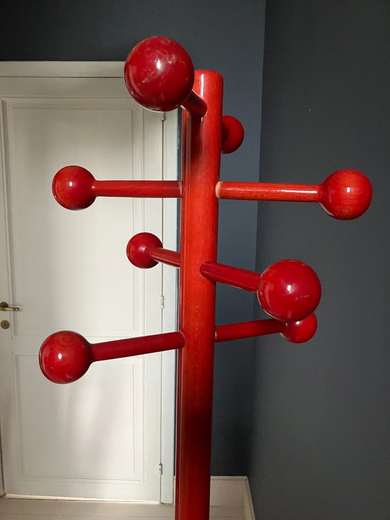 Appendiabiti rosso anni '80 – Legno (photo 4 of 8)