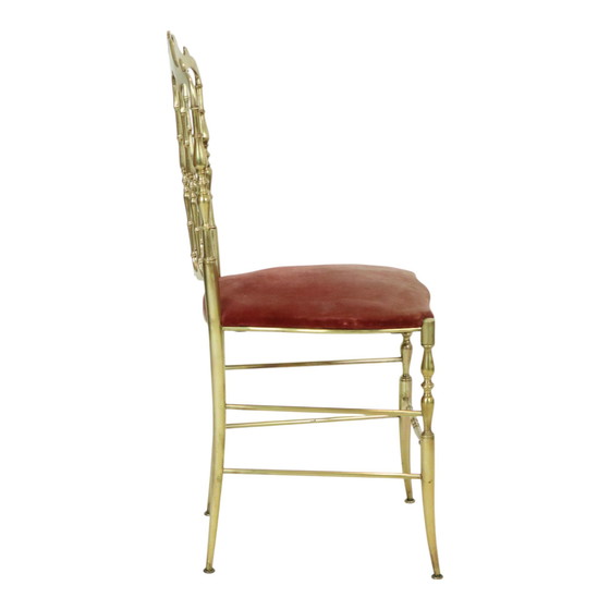 Image 1 of Italiaanse Chiavari Stoel Messing