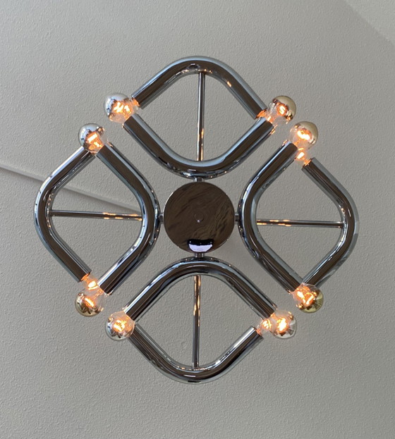 Image 1 of Vintage Sciolari ceiling lamp 70's