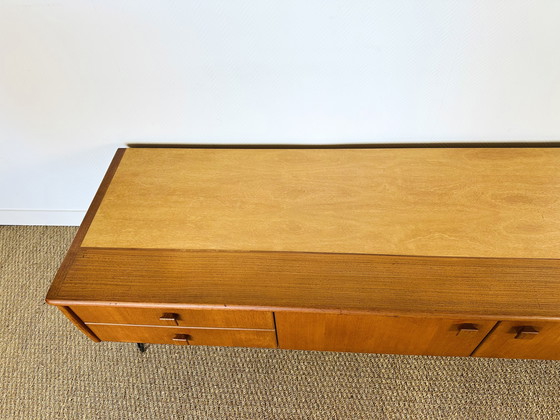 Image 1 of Scandinavisch dressoir van teakhout, 1960
