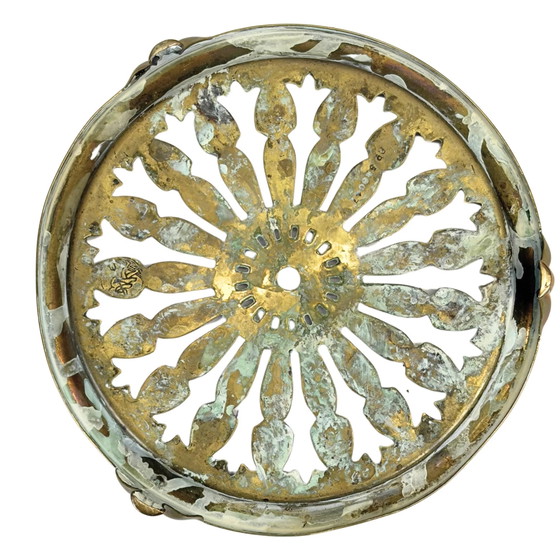 Decorative Room Candelabra in Historicizing Style – Classic Brass (21.5 cm) – Candle holders, Klassiek (photo 10 of 11)
