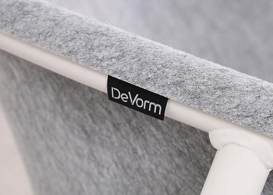 Image 1 of 5x De Vorm LJ 1 chair gray/white