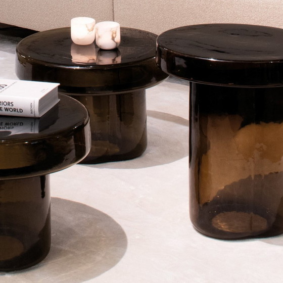 Image 1 of Mesa auxiliar Dôme Deco PRATO GLASS H44