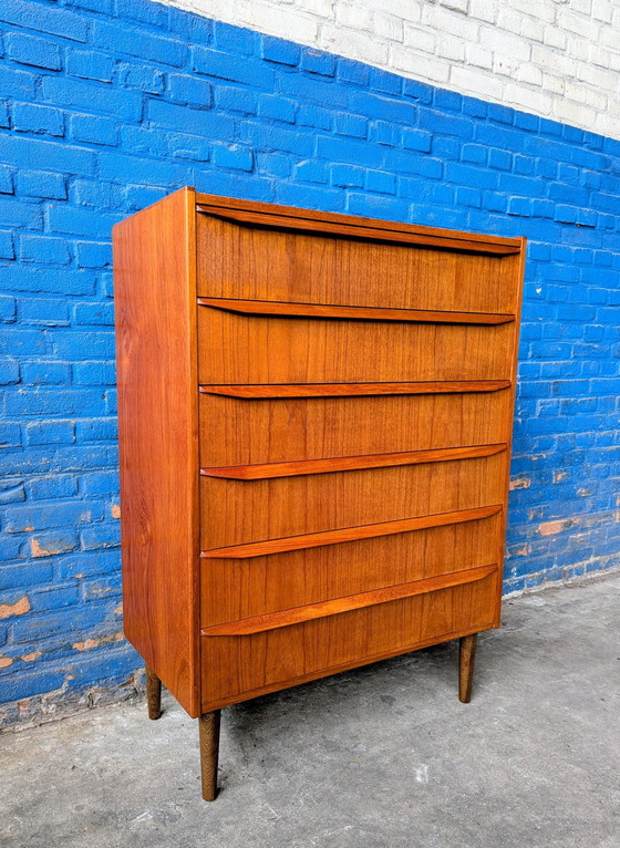 Image 1 of Cassettiera vintage danese in teak, 1960