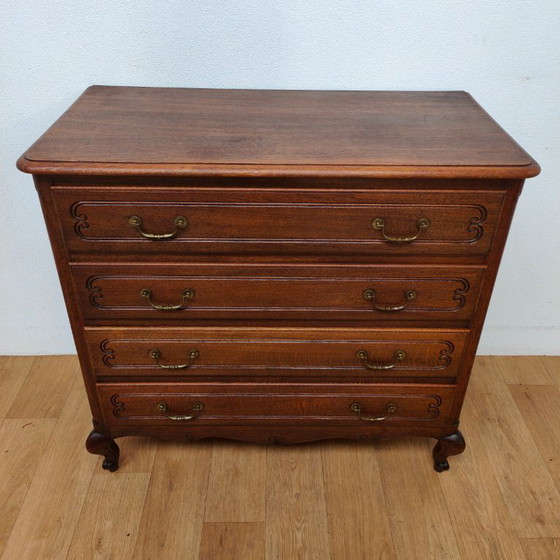 Image 1 of Commode vintage de style campagnard Queen Anne