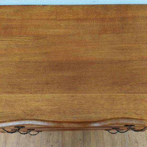 Image 1 of Cassettiera vintage in legno, comò, cassettiera, mobili da bagno