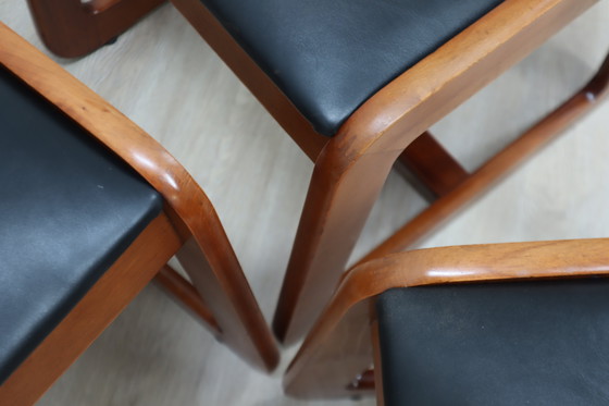 Image 1 of Set of 6 Dining Chairs Willy Rizzo for Mario Sabot, Italy 1970s