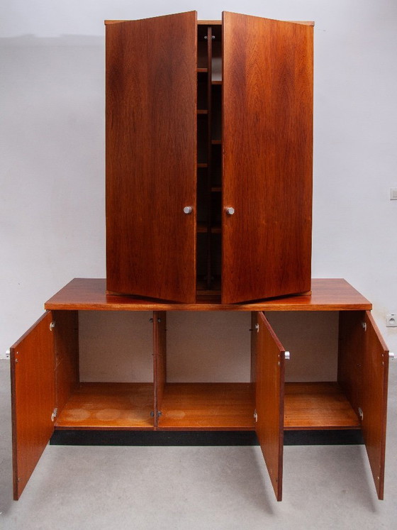 Image 1 of Midcentury Modern High Alfred Hendrickx Sideboard aus den 1960er Jahren