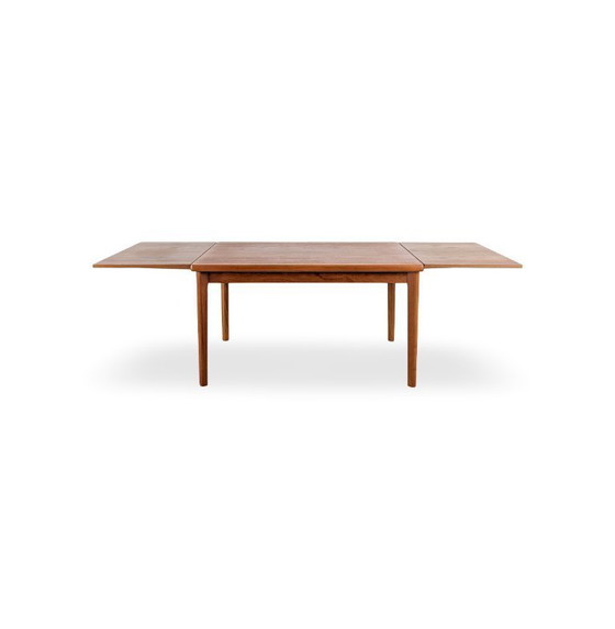 Image 1 of Originele Jalk Grete Midcentury uitschuifbare eettafel Glostrup teak