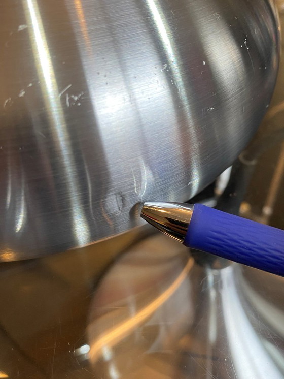 Image 1 of Lampenaufhängung n2 Aluminium Alu Johannes Hammerborg Fog & Morup Dänemark Jahrgang 1970