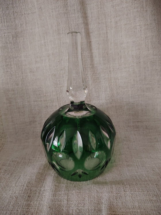 Nachtmann Bamberg Crystal Vase, Basket and Bell, Decorative Objects, Green (photo 12 of 15)
