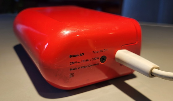 Image 1 of Braun-Haartrockner-Designer Dieter Rams