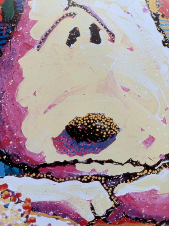 Image 1 of Tom Everhart, Het Laatste Avondmaal Snoopy, Gedrukt in Nederland